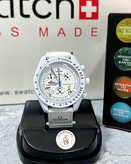ساعت امگا سواچ سفید Omega x Swatch Speedmaster M00-M