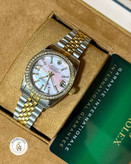 رولکس دیت جاست Rolex datejust نگین دار