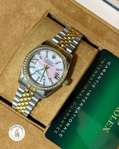 رولکس دیت جاست Rolex datejust نگین دار
