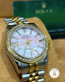 رولکس دیت جاست Rolex datejust نگین دار