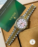 رولکس دیت جاست Rolex datejust نگین دار